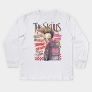 The skulls Kids Long Sleeve T-Shirt